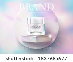 cosmetic cream product ads... | Shutterstock .eps vector #1837685677