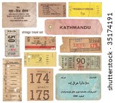Collection Of Vintage Tickets...