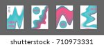 modern abstract cover. bright... | Shutterstock .eps vector #710973331
