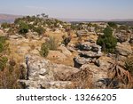 A Rocky Hilltop In The...