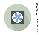 cooling fan icon   from web ... | Shutterstock .eps vector #1502265887