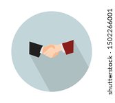 agreement icon   from web ... | Shutterstock .eps vector #1502266001
