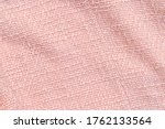 trendy pink cloth texture background. Pastel twill fabric backdrop
