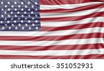 flag of the united states of... | Shutterstock . vector #351052931