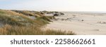 Wide, sandy beach on the North Sea