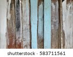 Colorful Wood Shabby Grunge...