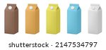 set of juice or milk cardboard... | Shutterstock .eps vector #2147534797