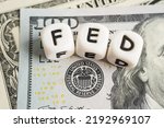 Small photo of FED The Federal Reserve System the central banking system of the United States of America.