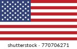 american flag united states of... | Shutterstock .eps vector #770706271