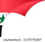 syrian flag  on white... | Shutterstock .eps vector #2170770387