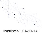 network connection vector ... | Shutterstock .eps vector #1269342457