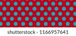 Blue And Red Polka Dot Banner