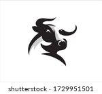 elegance drawing art buffalo... | Shutterstock .eps vector #1729951501