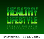 vector trendy logo healthy... | Shutterstock .eps vector #1713725857