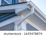 Colonial White Gutter Guard...