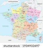 Vector Map France With The...