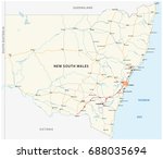 chicas en new south wales map vector