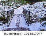 The Snow Covered The Footbridge ...