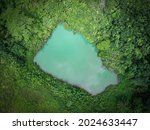 Aerial View River Forest Nature ...