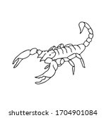 Scorpion Clipart Illustration Free Stock Photo - Public Domain Pictures