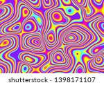 holographic galaxy. marble... | Shutterstock .eps vector #1398171107