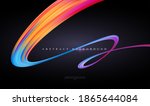 modern trending abstract black... | Shutterstock .eps vector #1865644084