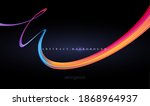 modern trending abstract black... | Shutterstock .eps vector #1868964937