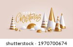 christmas realistic 3d trending ... | Shutterstock .eps vector #1970700674