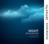 Night Sky Abstract Background....