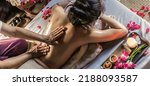 Small photo of asian women beauty relaxation body massager massage skin hands lifestyle natural massage cure office syndrome , spa therapy , healthcare Relax in the Resort Wellness Retreats Thai Massage