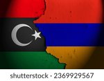 Small photo of Relations between Libya and armenia. Libya vs armenia. Libya armenia
