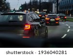 Traffic On Germany Autobahn By...