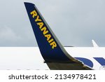 Small photo of Poznan, Poland - 29.09.2019 Poznan - Lawica Airport, Ryanair Boeing 737-8AS, EI-ENH