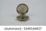 Small photo of WW1 British Army Compass as used by officers and NCOs in the Great War. This one is dated 1918 and has the Government issue broad arrow stamp.