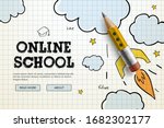 Online School. Digital Internet ...