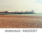 Beach View Of Brighton Pier ...