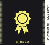  vector illustration of medal  | Shutterstock .eps vector #422118994