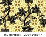 indonesian batik motifs with...