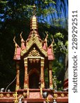 Small photo of Spirit house (joss house) in thailand
