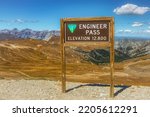 Engineer Pass on the Alpine Loop Colorado