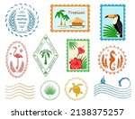 Postal Stamps And Postmarks....