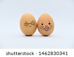 Eggs Family Emotion Face Yellow