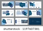 abstract presentation templates ... | Shutterstock .eps vector #1197607381