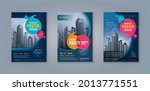 business leaflet brochure flyer ... | Shutterstock .eps vector #2013771551
