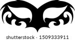carnival mask isolated on white ... | Shutterstock .eps vector #1509333911