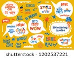 big lettering quotes set in... | Shutterstock .eps vector #1202537221