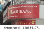 Small photo of HO CHI MINH, VIETNAM - CIRCA NOVEMBER 2018 : View of AGRIBANK.