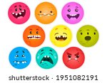 Emoji Set  Cartoon Monsters...