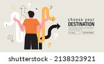 business decision making ... | Shutterstock .eps vector #2138323921