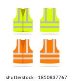 safety jacket security icon.... | Shutterstock .eps vector #1850837767